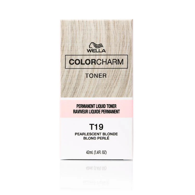 T19 Pearlescent Blonde Hair Toner By Wella