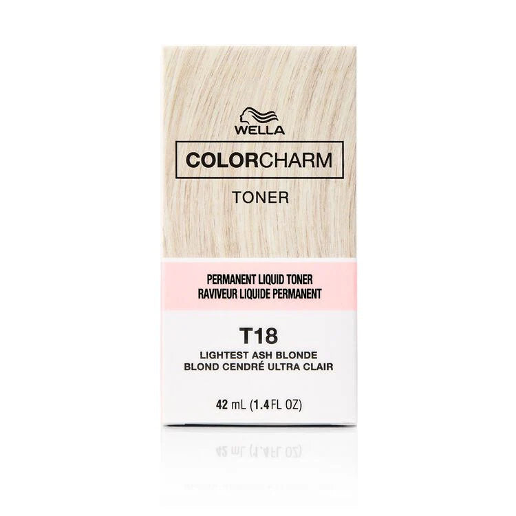 T18 Lightest Ash Blonde Hair Toner By Wella