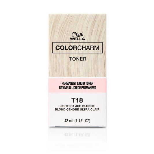 T18 Lightest Ash Blonde Hair Toner By Wella